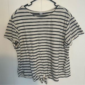 Old Navy Tie Front Shirt